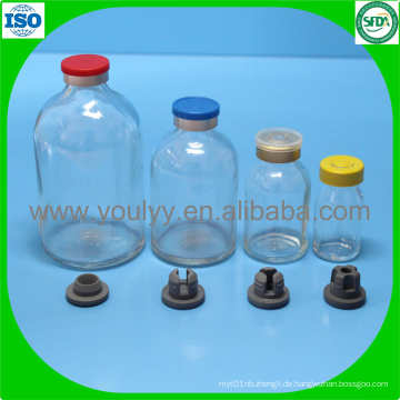 Glasgeformte Flasche für Flüssigkeit